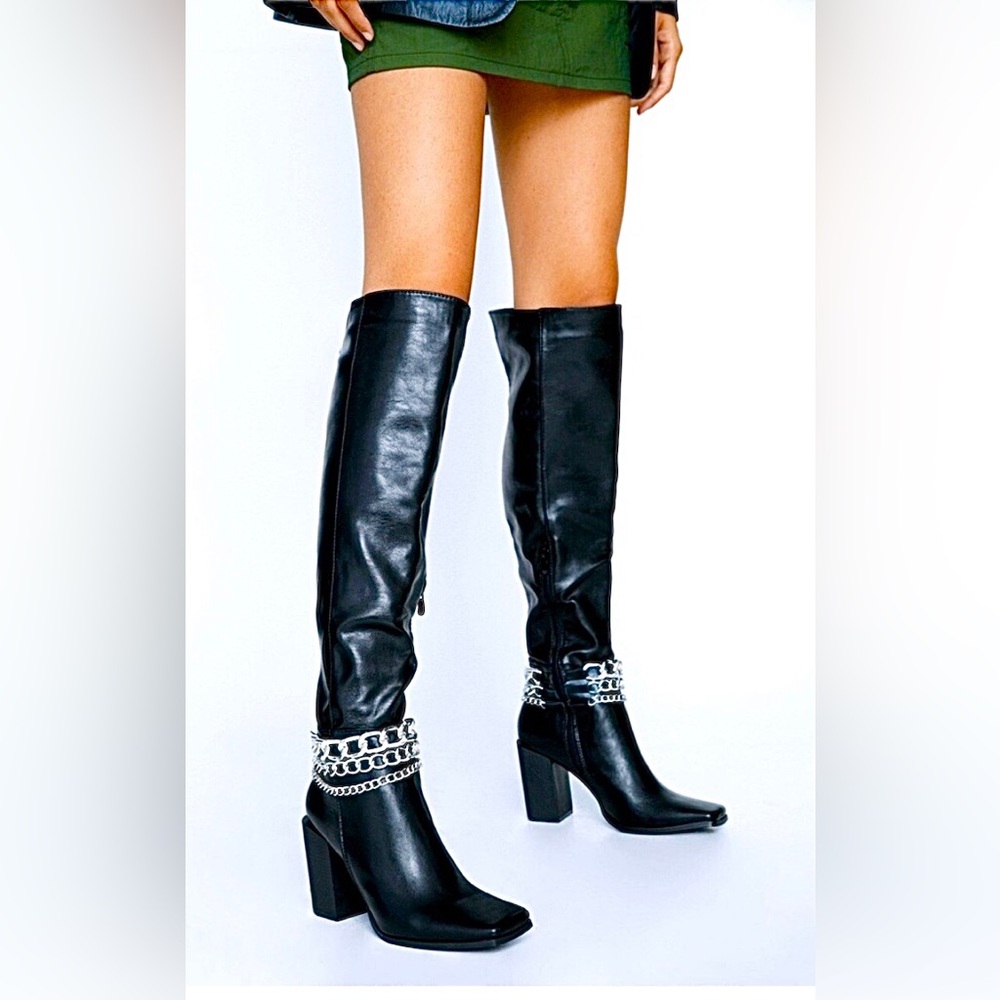 ASOS - Over The Knee Boots - Picture 2 of 12
